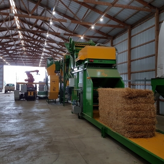 Hay, Haylage & Straw Bedding Process