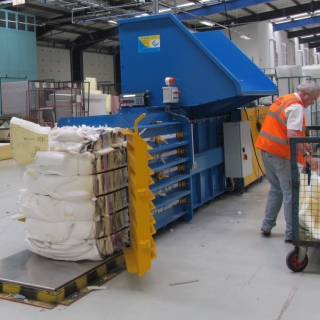 Foam Baler - Baling Machine for Foam