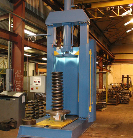 100 Ton Spring Load Testing Machine