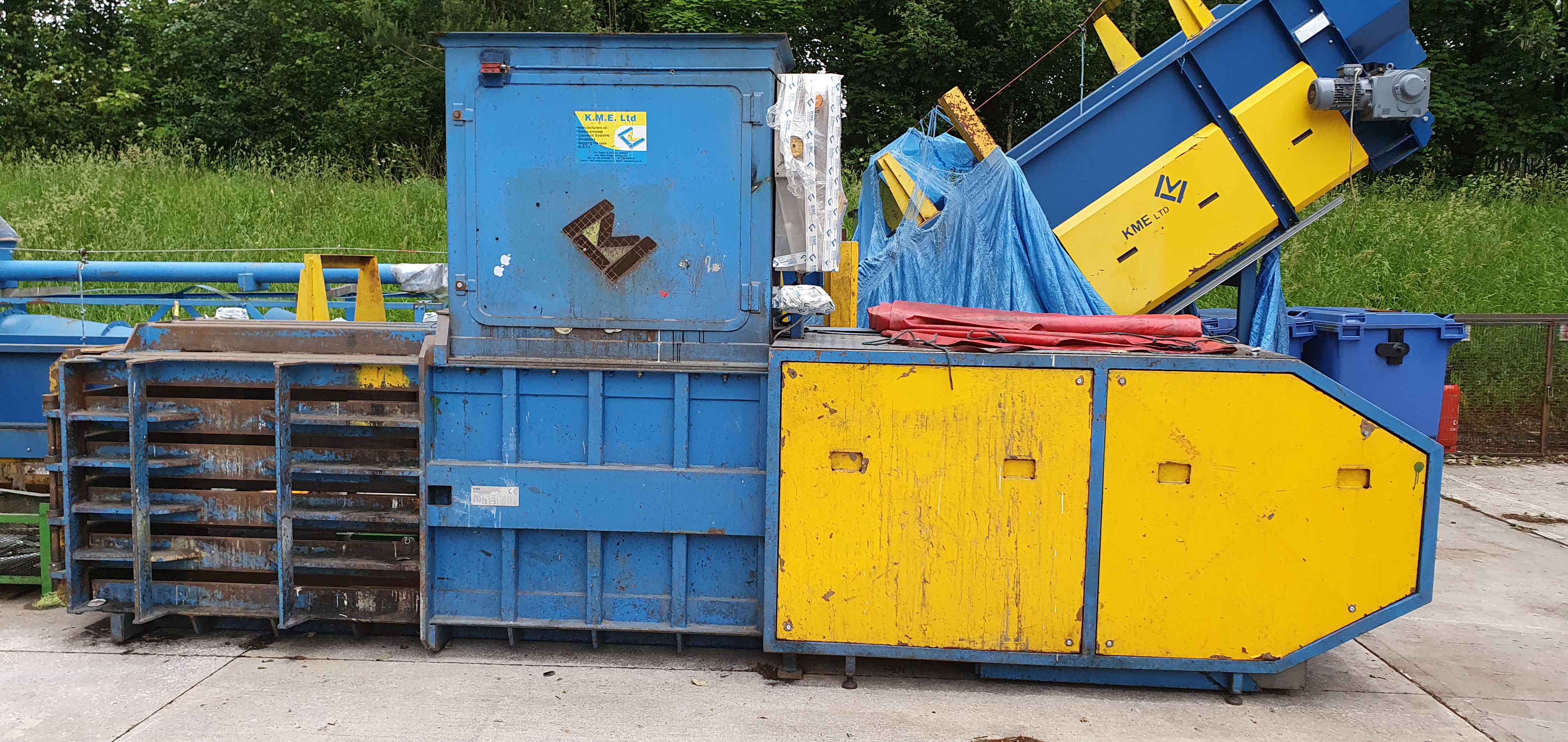 2nd hand waste baler