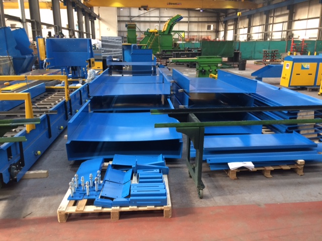 Materials recycling facility ( MRF ) equipment, manufactured in the UK 