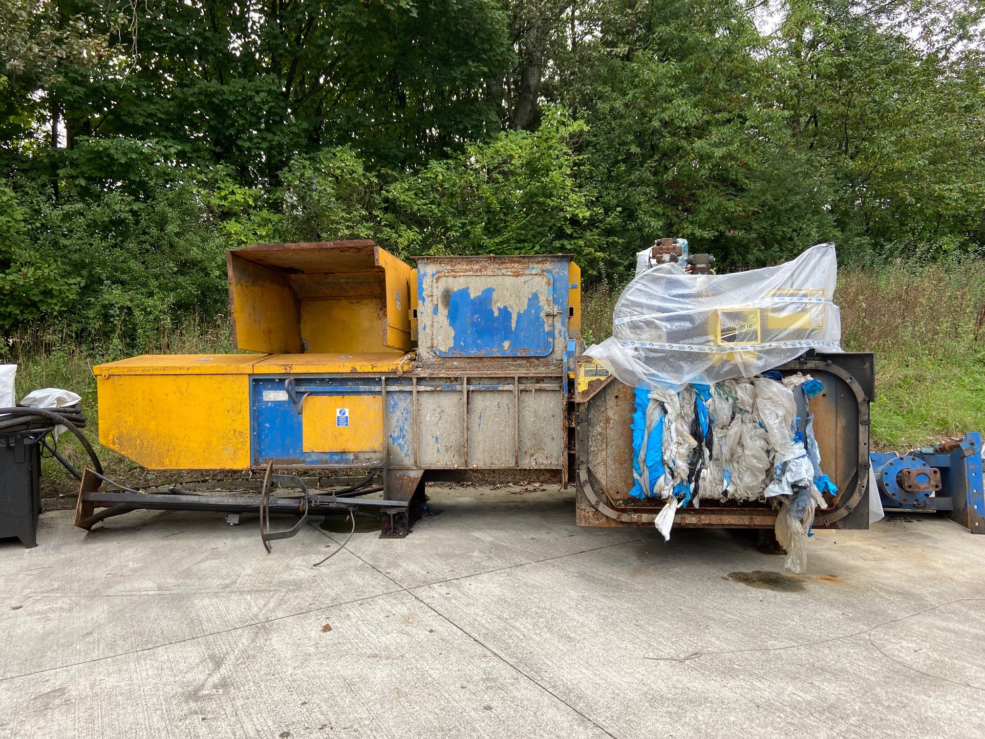 baler refurbishment for waste balers, card baler, plastic balers, textile balers